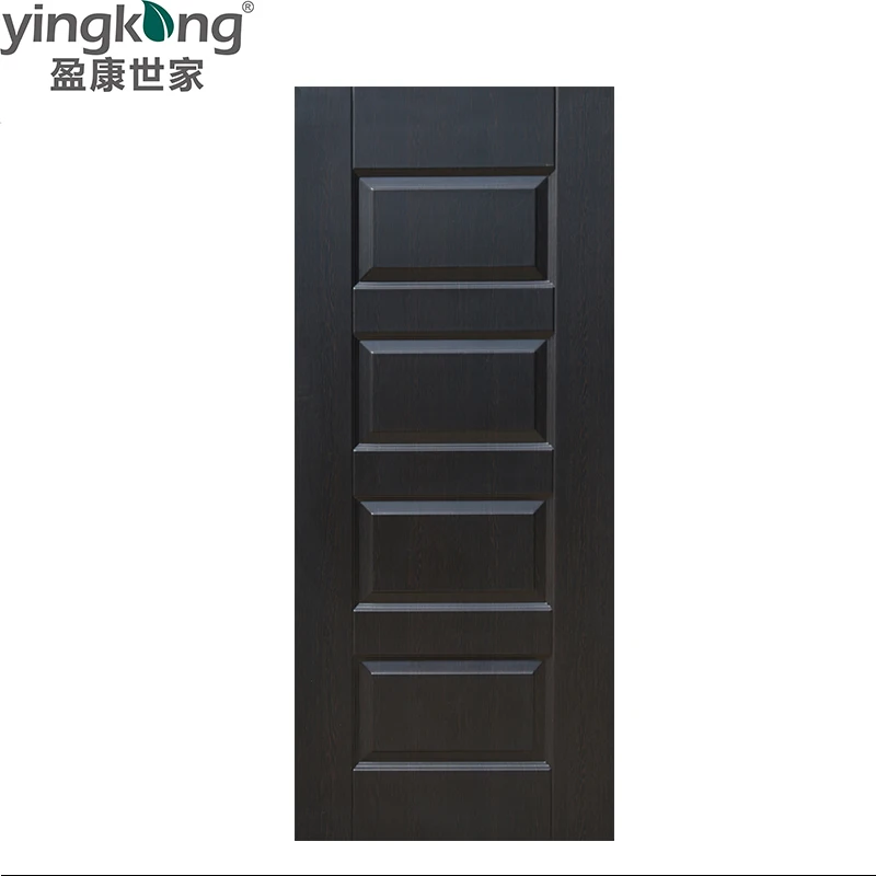 Waterproof PVC/ABS/UPVC/WPC door leaf with wpc door profile heat-rated no painting interior polymer side doors