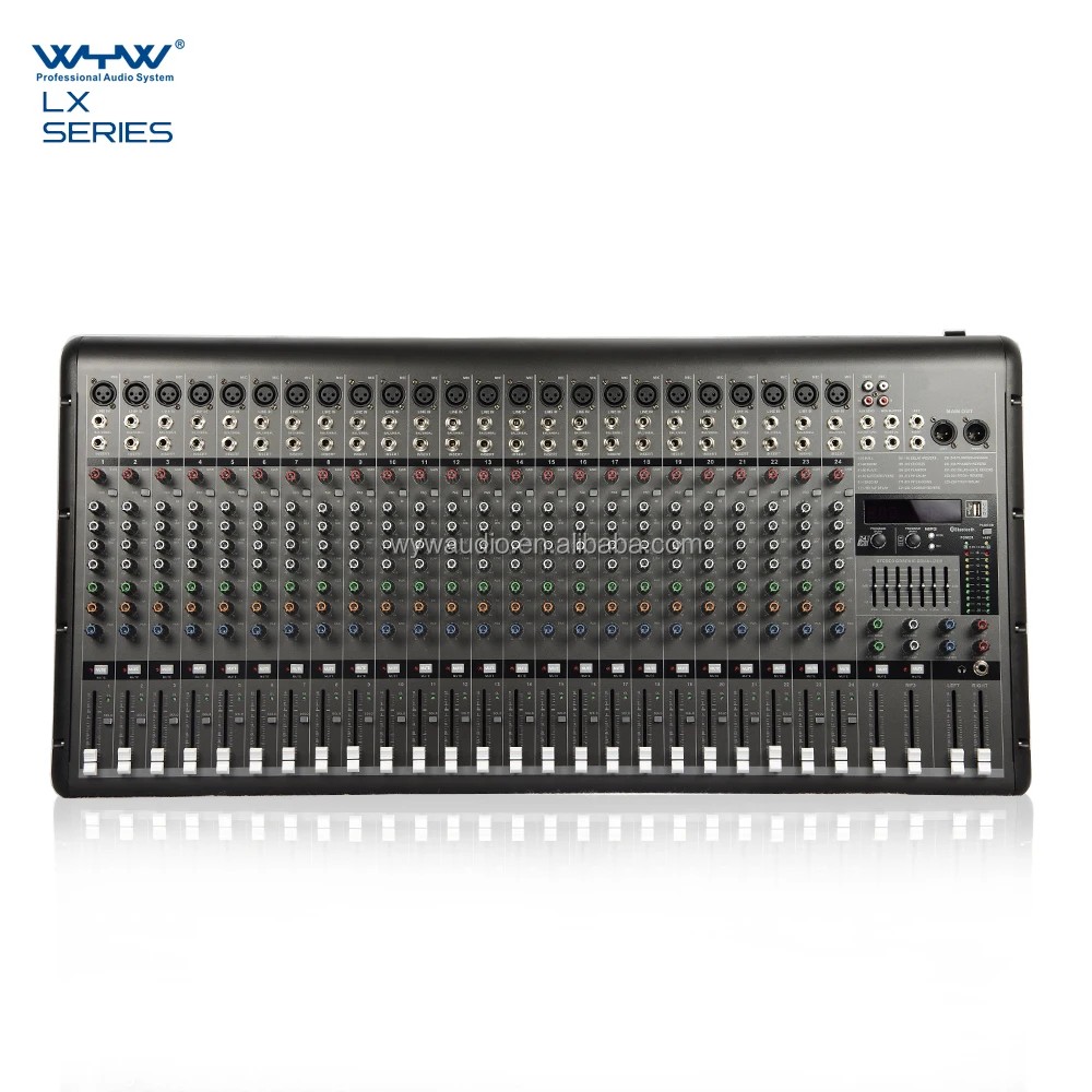 Recording audio mixing console