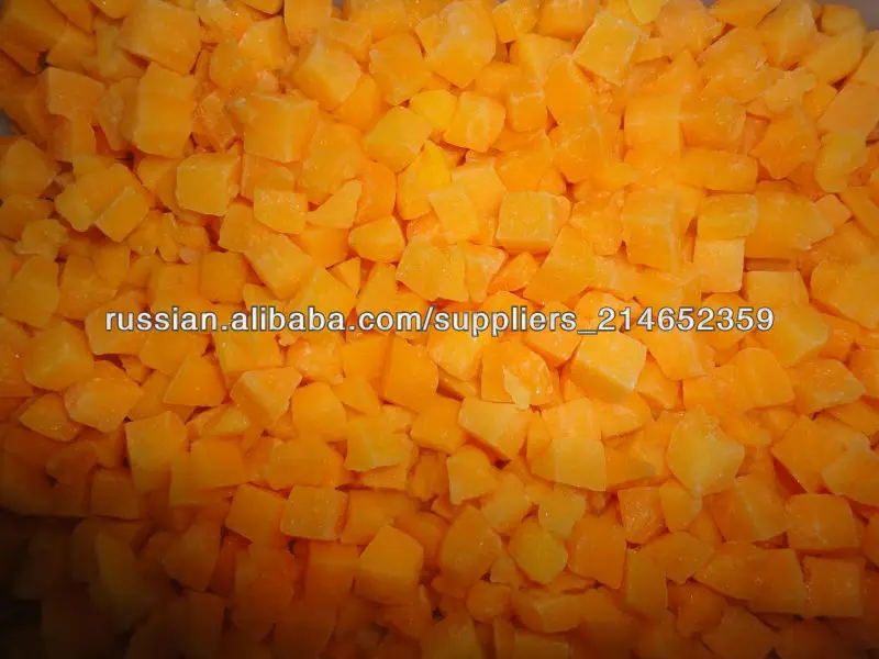 хорошие качества + низкая цена = IQF замороженные кубики персиков