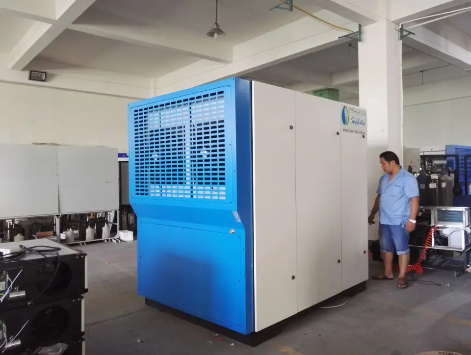 Plants Water Air to Water machine, atmospheric water generator