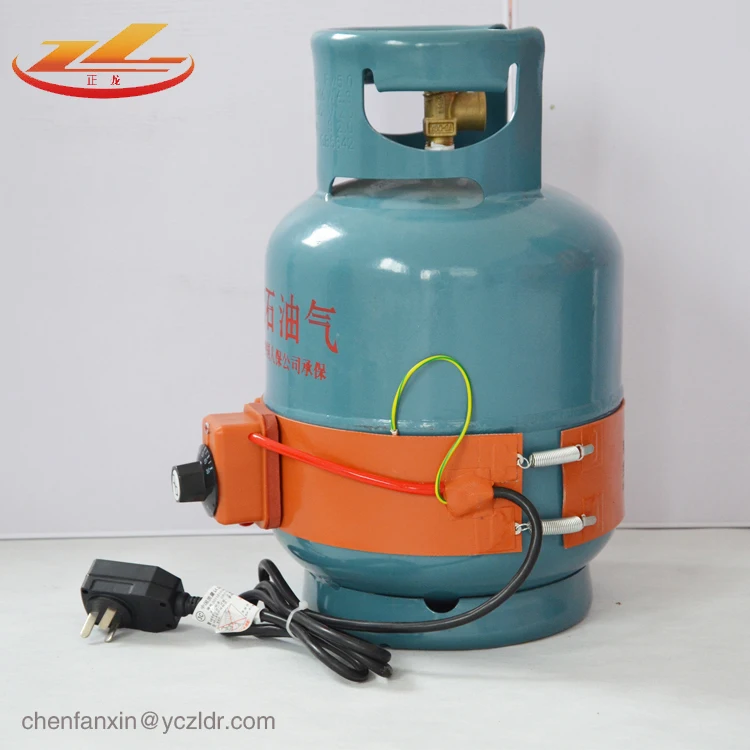 Flexible Silicone Rubber Gas Tank Bottle Heater