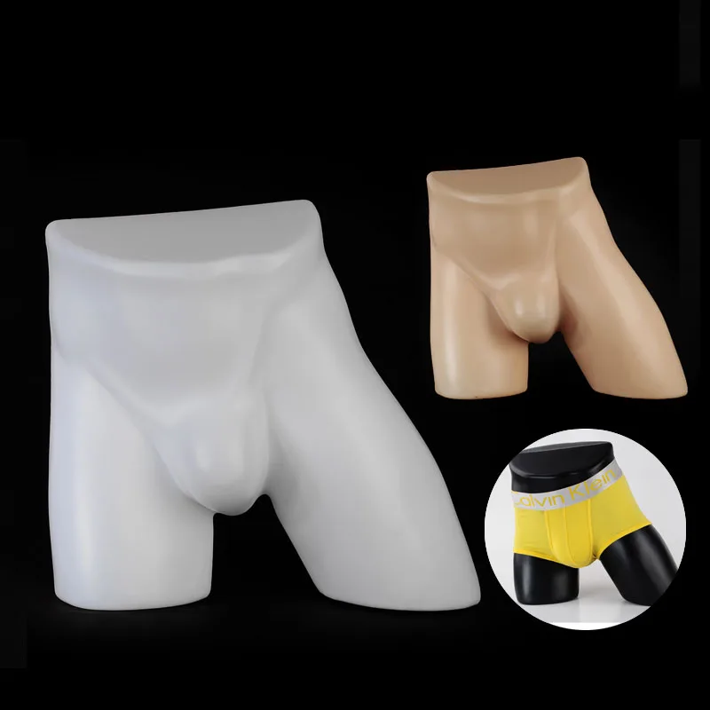 XINJI Sexy Black Man Panties Mannequins Male Underwear Hip Torso Mannequin