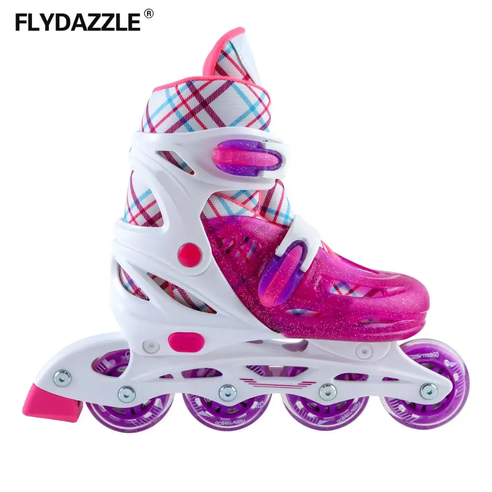 Inline skating roller hockey skates kids drift cross inline skate shoes roller