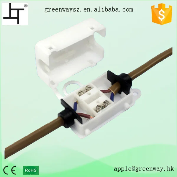 Small Plastic Enclosure IP44 Waterproof Electrical Junction Box for Lights