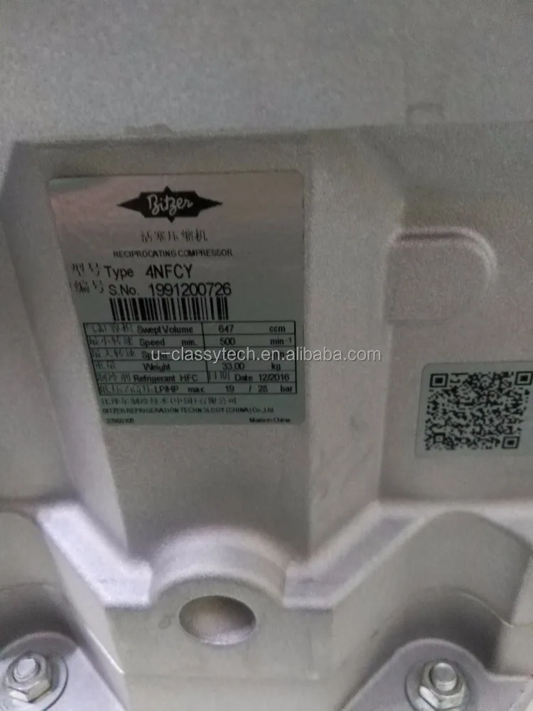 Bitzer compressor 4NFCY/6NFCY Bitzer V open type compressor for Bus air conditioner parts