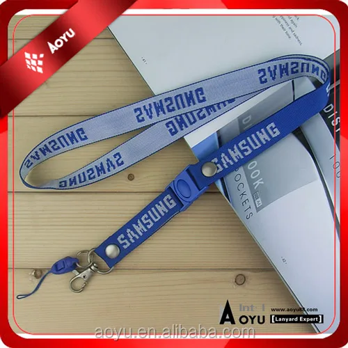 fabric ribbon phone case hidden camera lanyard accessoriesl/wholesale market cheap card lanyard for gift or trade show