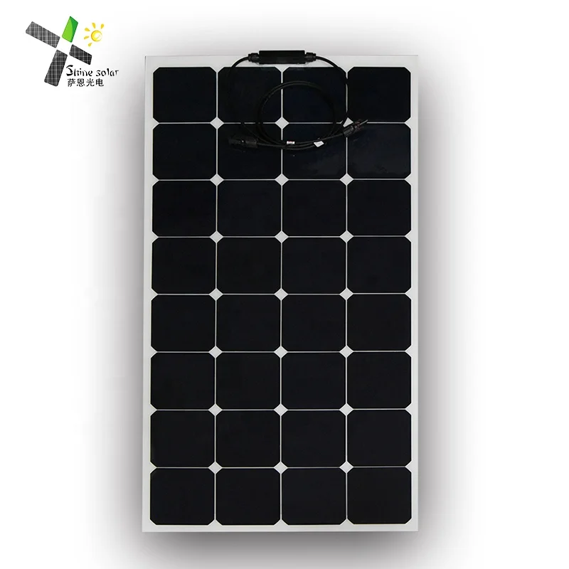 США sunpower 32 ячейки 110 Вт гибкие солнечные панели