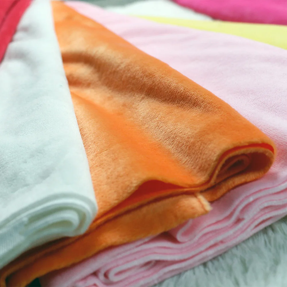 Short plush fabric soft fabric in autumn and winter pure color fabric factory wholesale HT-PSVDF-A