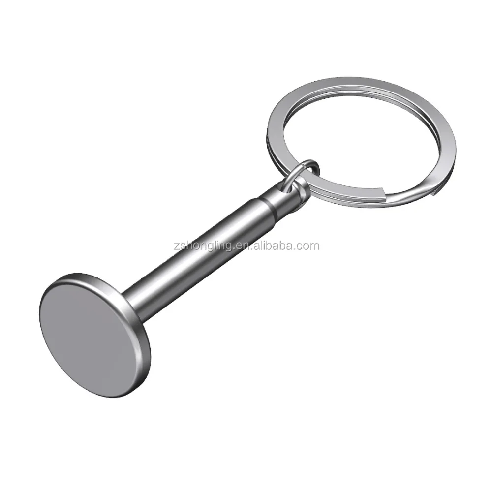 
3D car engine valve shaped custom promotional key chain 