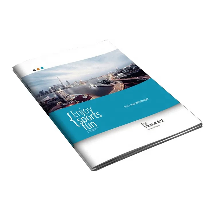 Custom Printed A4/A5 Soft Cover Full Color Workbook Booklet Book Catalogue Brochure Printing