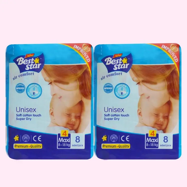 Лучшая звезда, детские подгузники в наличии, Оптовая Продажа, № 1, продажа за рубежом