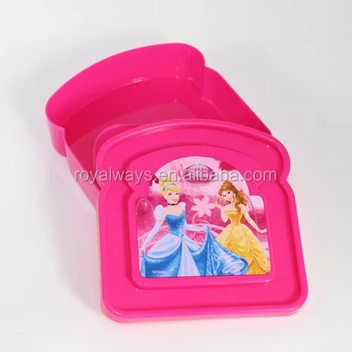 BPA free food safe plastic PP sandwich keeper, plastic bread box