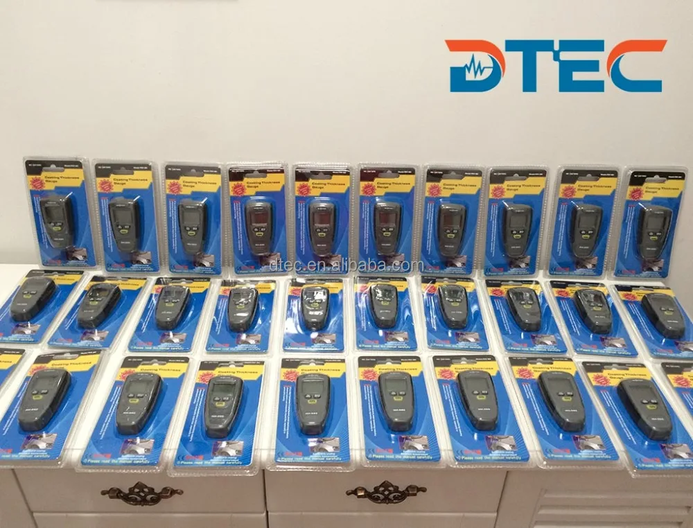 DTEC DC15FN Pocket-size Coating Thickness Gauge with Ferrous and Nonferrous base,dual use,0-1.8mm,economic model,best seller