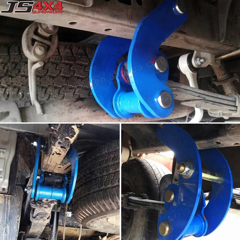 
4wd accessories Rear Leaf Spring Extended G Shackles Comfort Shackles For Hilux Vigo 
