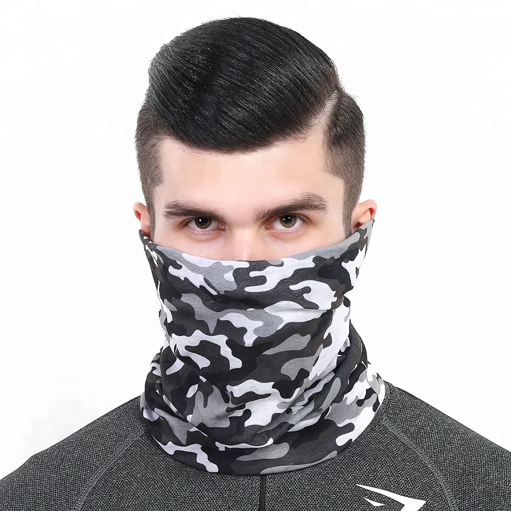 Wholesale Multifunctional Seamless Elastic Custom Tubular Bandana Neck Gaiter Buffs