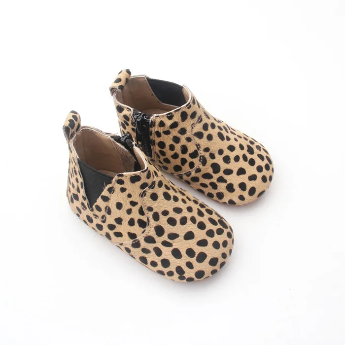 Baby Boy Shoes Toddler Soft Sole Prewalker Leopard Baby Boots