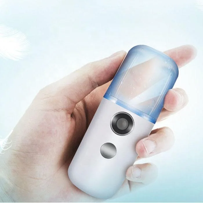 Portable Handy Nano Mister Facial Steamer Face Spray Bottle Cool Mist Sprayer Moisturizing Beauty Skin Care Tools Rechargeable