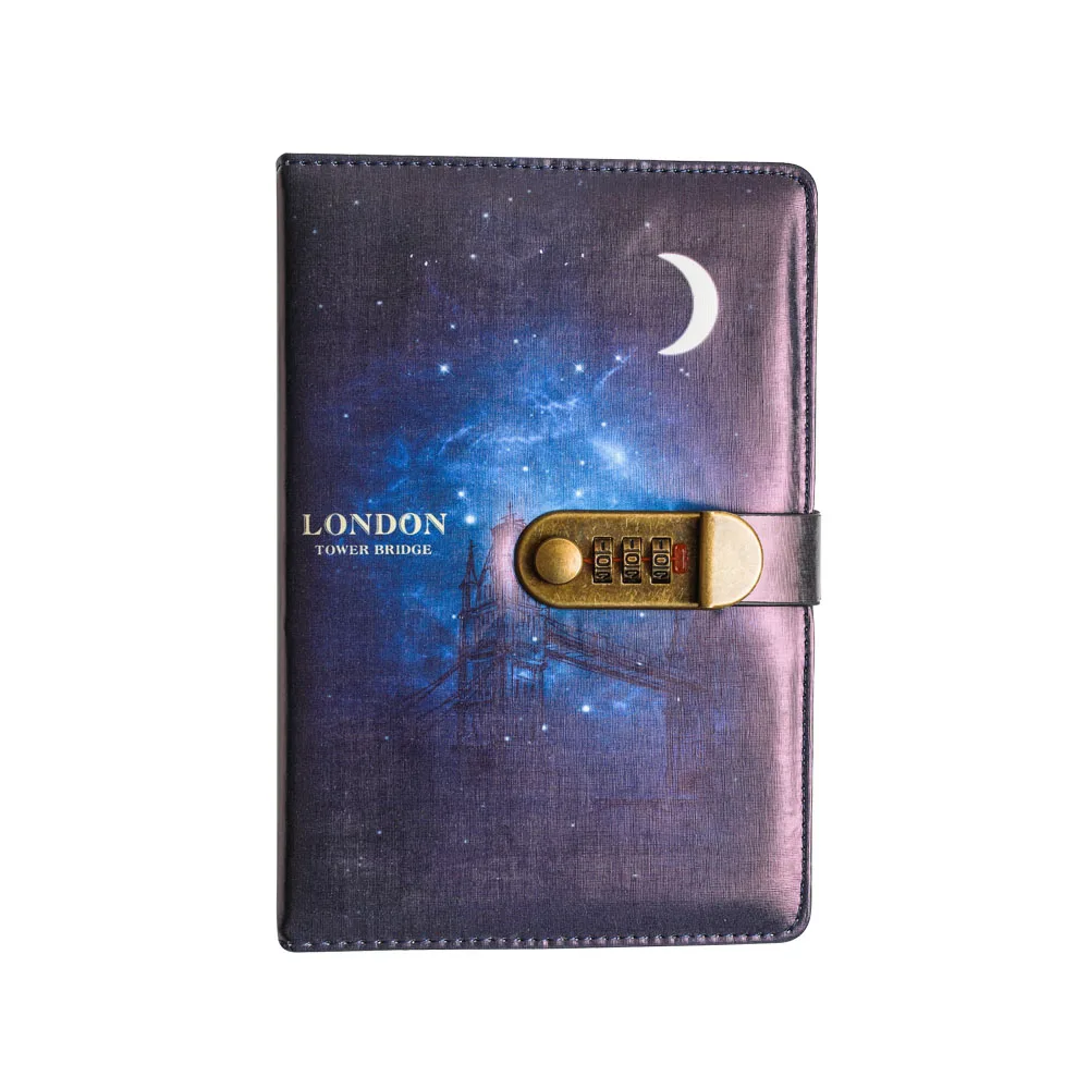Combination Lock Diary Custom Academic Year Electronic Secret Diary