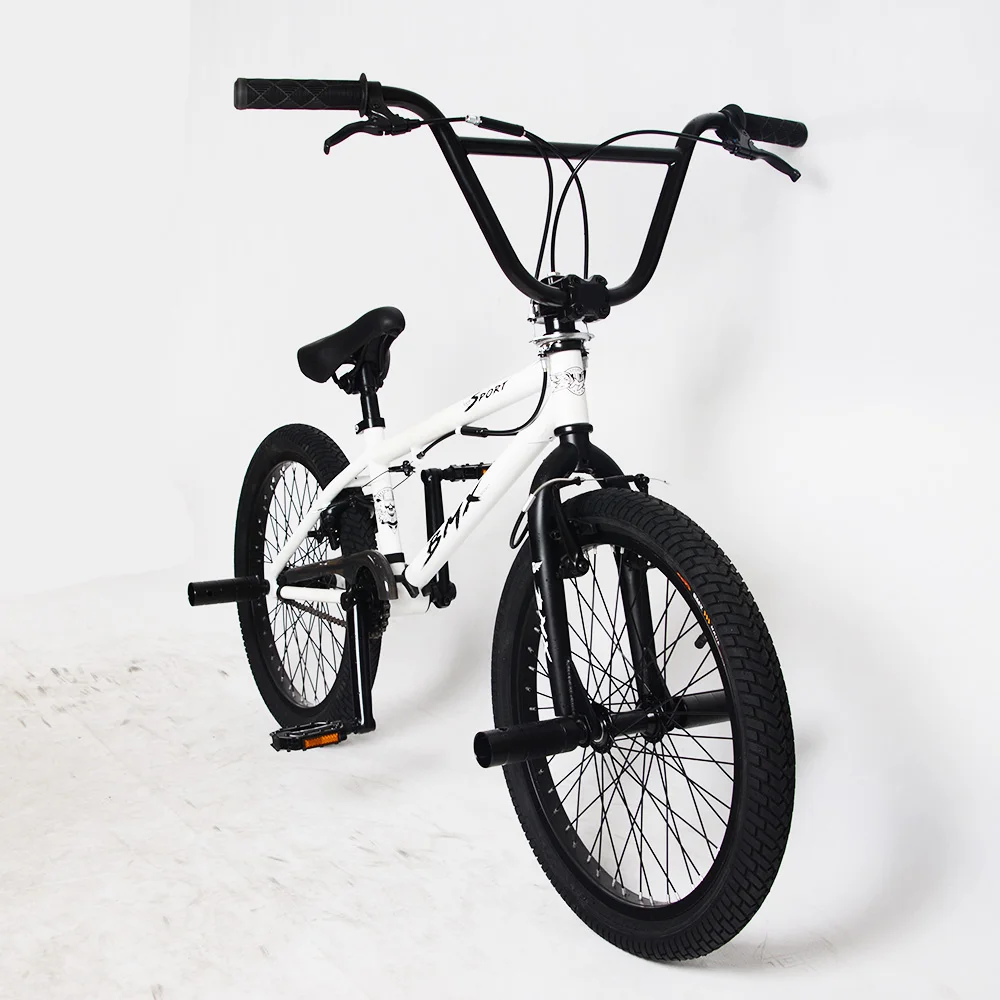 
China supplier 20 inch hi-ten steel frame u brake 360 degree bmx bike freestyle 