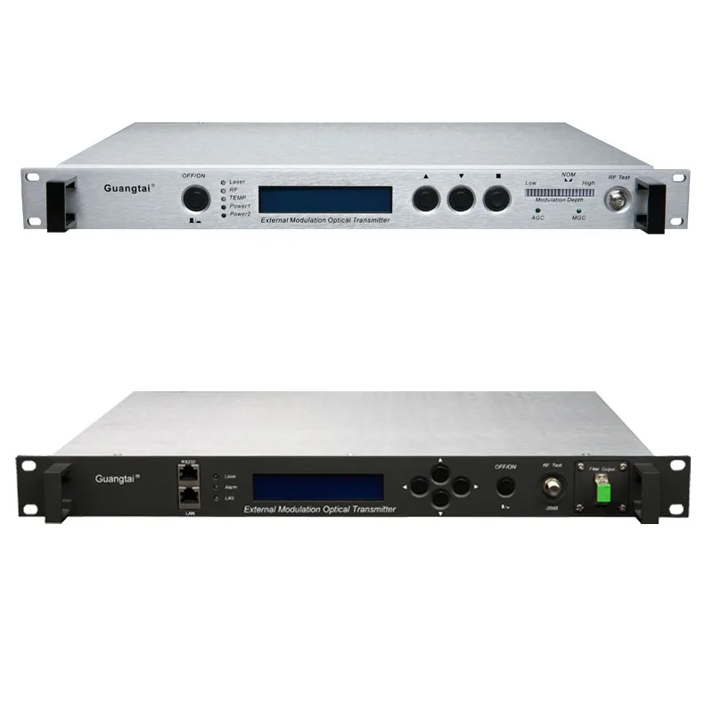 Горячая Акция, полный C-band настраиваемый CATV 1550nm оптический передатчик, внешняя модуляция для NGB