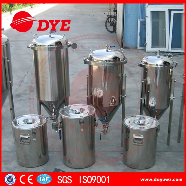 Мини-пивоварения домашний ферментер из нержавеющей стали