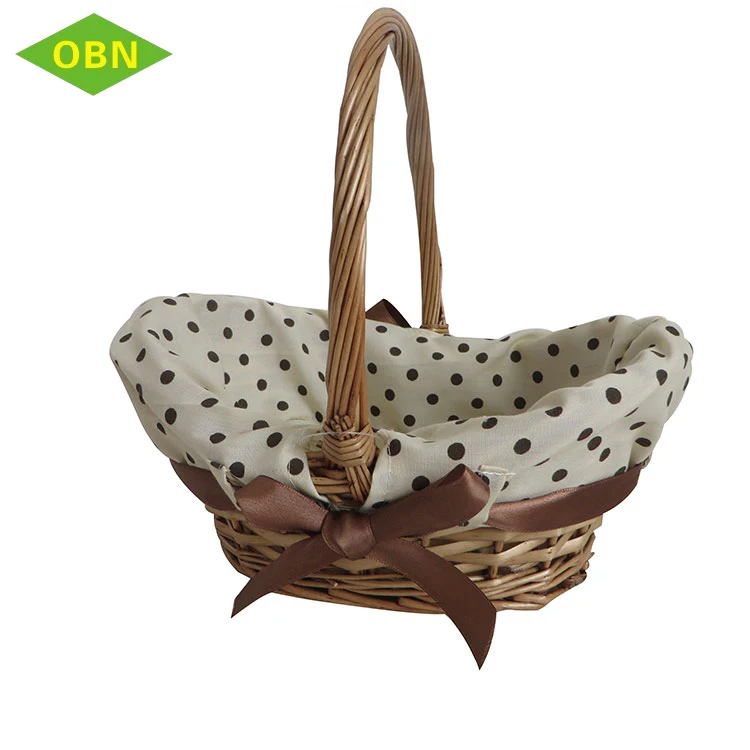 
Wholesale natural deco gift woven mini wicker basket bag 