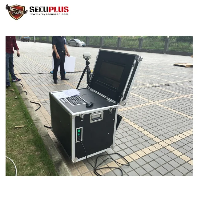 Portable under vehicle screening system scanner for vehicle inspection for checkpionts, hospital