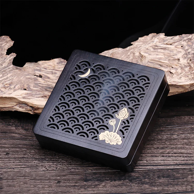 hot sell inccense burner sandwood  square  incense burner