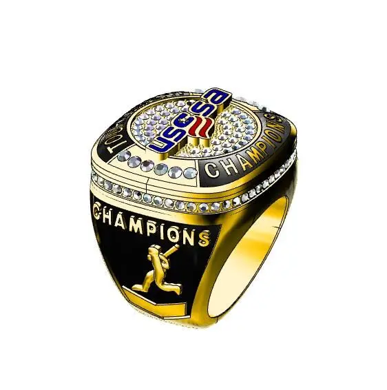 Custom Your Design USA usssa TOURNAMENT FINALIST CHAMPIONS Silver  Stock