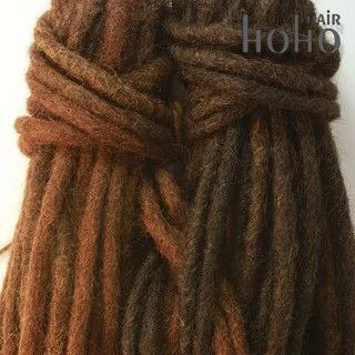 Factory price 18 inch human hair crochet dreadlock extensions for 1 pack