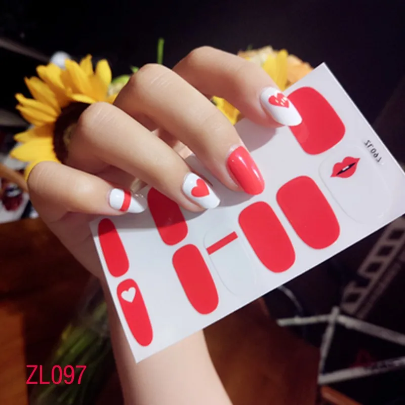 Latest 2022 Nail Art Decorations Water Transfer Decal Nail Stickers For Nails Manicure Stickers