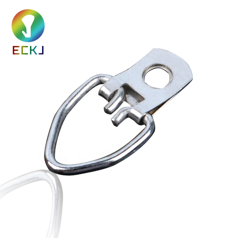 
Heavy Duty D-Ring Photo Frame Picture Hangers With Screws 