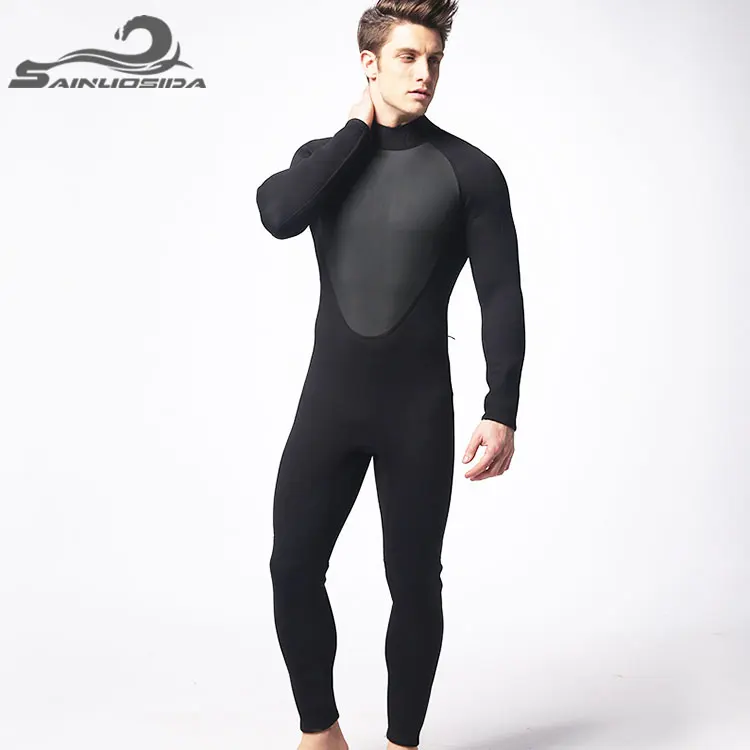 Free Sample China manufacturer surf wetsuit Custom rubber neoprene latex diving scuba suit