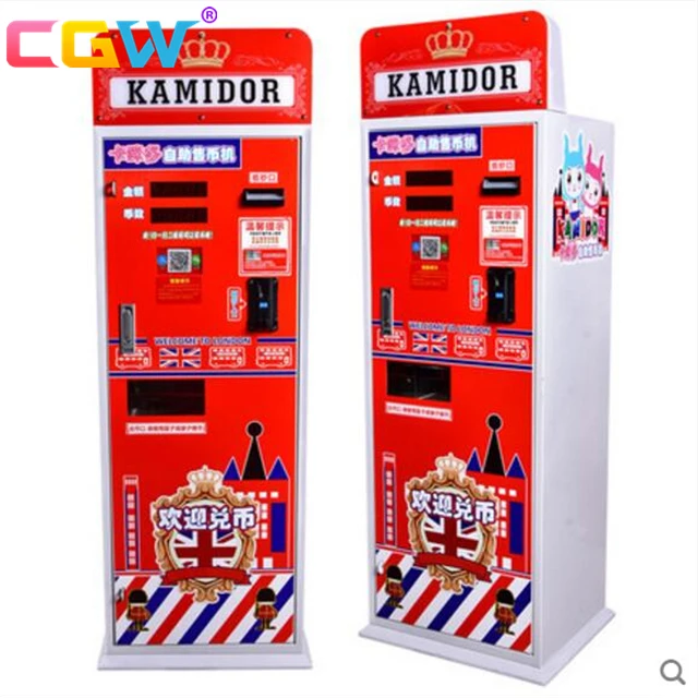 CGW Coin Exchange Machines Customized Automatic Bill To Coin Change Machine