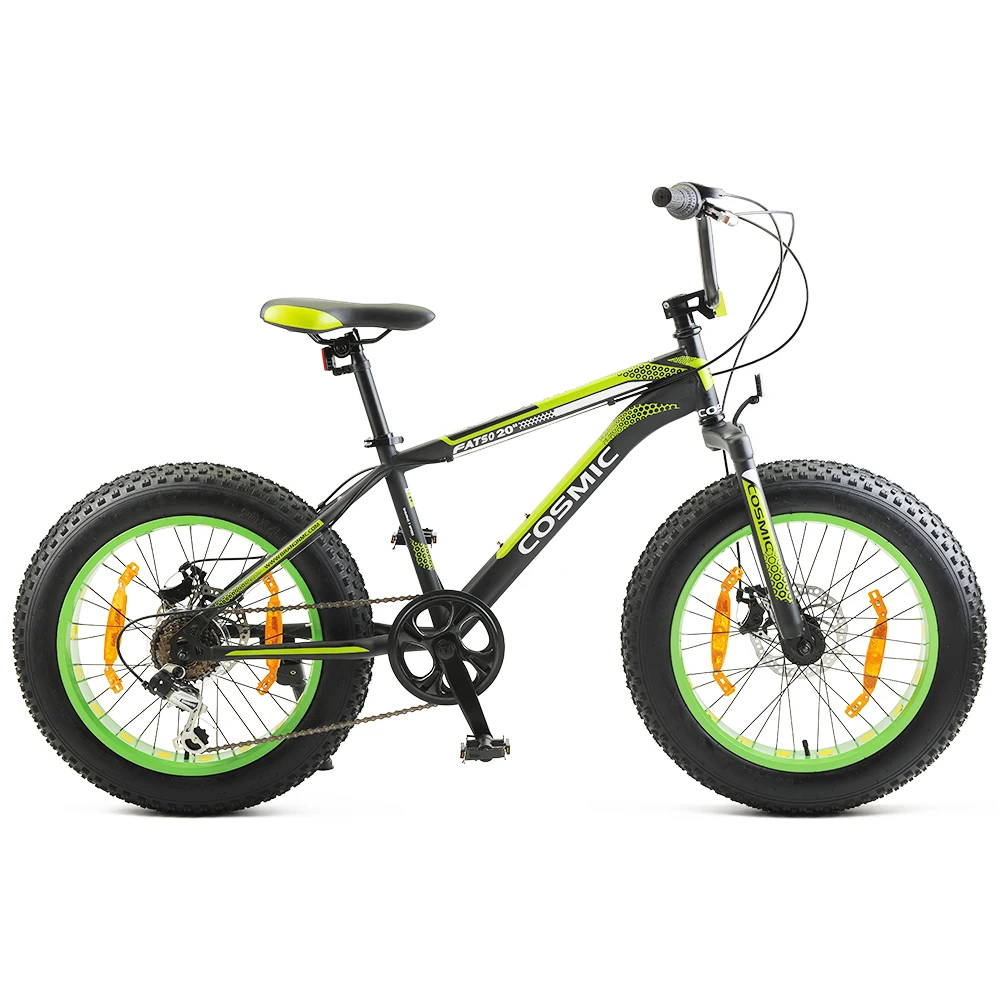 Customized carbon steel 7 speed 20 inch adult snow bike