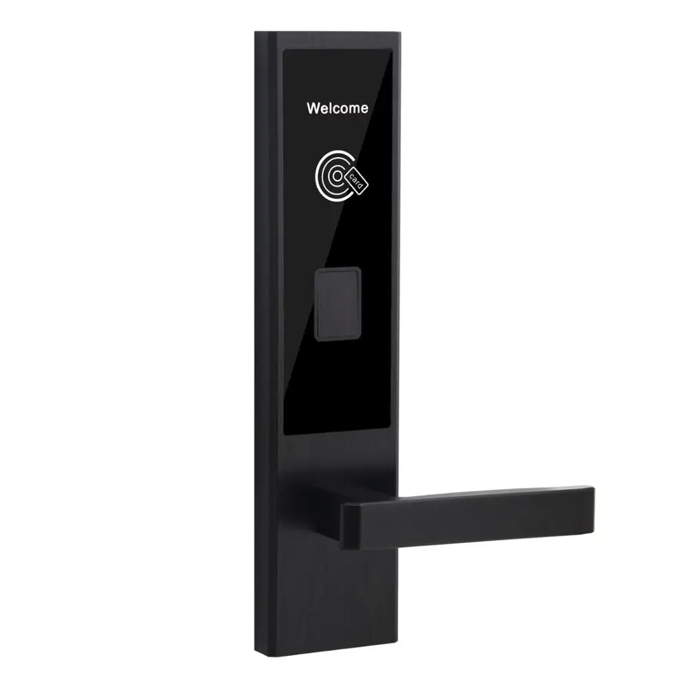 Новый дизайн модели розового золота отель умный замок с материалом из алюминиевого сплава и бесплатным программным обеспечением