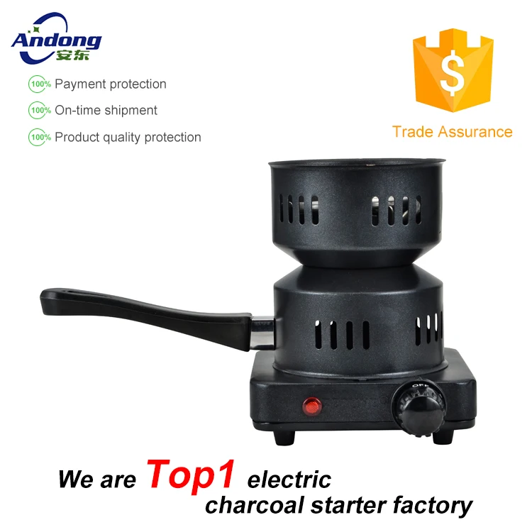 Andong top quality intelligent temperature shisha mini hookah charcoal burner for coal starter