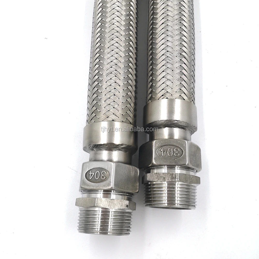 stainless steel hot water / gas flexible metal hose/pipe/tube