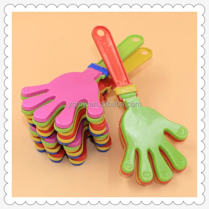 light up toys Applause props LED light clap hands palms shoot kids toy party favors plastic Halloween decoration
