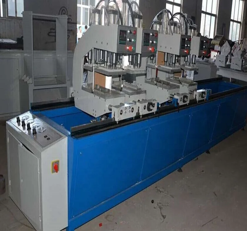 Double mitre saw for pvc windows/ pvc profile double head cutting machine
