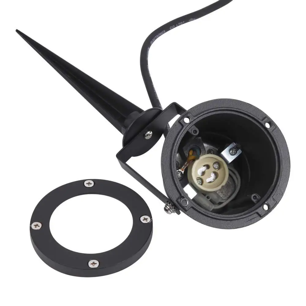 2018 new design mr16 gu10 e27 220v led garden spike light for courtyard decoration lighting