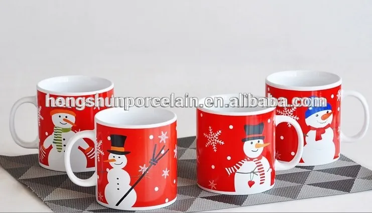 Bulk christmas mugs , cheap ceramic mugs for christmas , christmas mugs for kids
