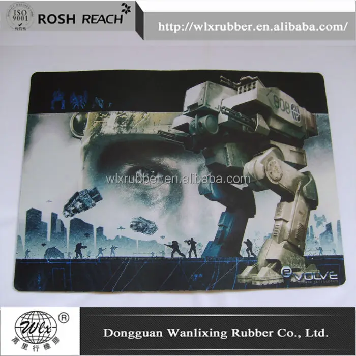 New 2015 custom design rubber gaming mouse pad for sale