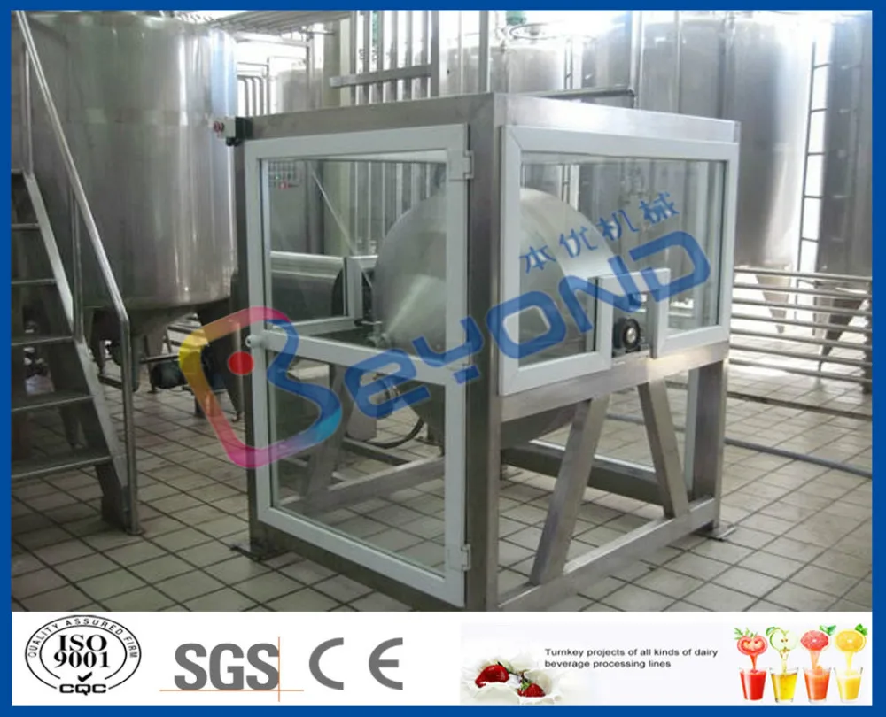 Butter churner for milk separator