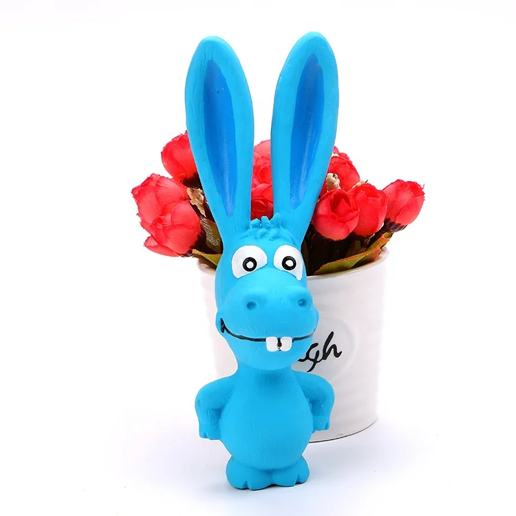 
2020 New Product Pet Toy Latex Rabbit Chew Dog Toy Interactive Pet Products 