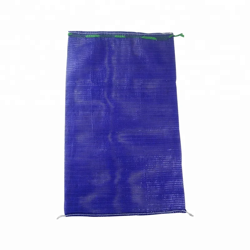 100% Polypropylene Tubular Vegetable Net Sack Mesh Potato Bag 10kg 25kg 50kg Orange Mesh Bags