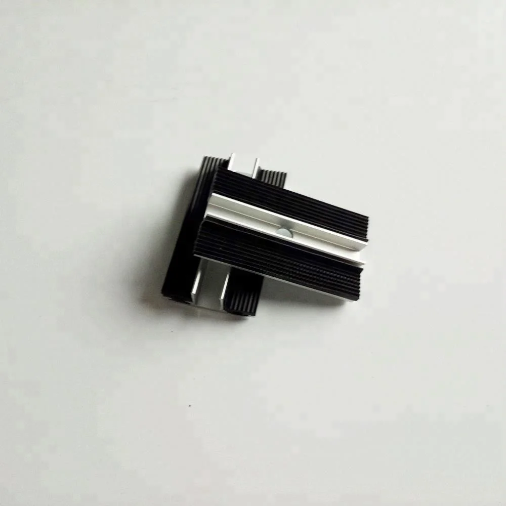 Thin film clamp with 7.2mm thick  solar panel with adjustable thickness