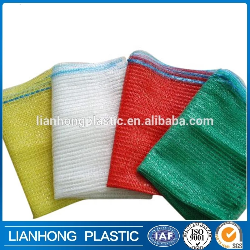 Durable and cheap PP onion mesh bag for onion, potatoes, pepper and other vegetables net bag