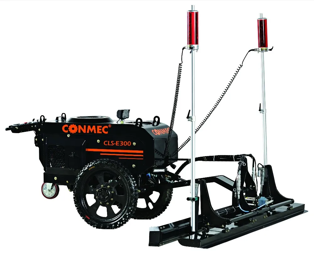 
CONMEC Hydra-drive Laser Concrete Screed CSL300 with Honda GX390 engine advanced laser system 