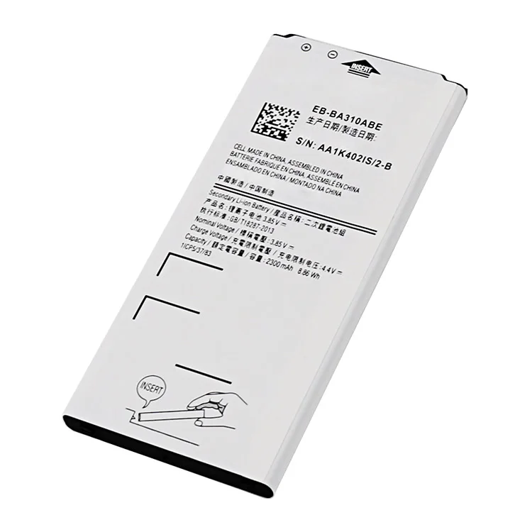 Internal Battery for Samsung Galaxy A3 2016 SM-A310F EB-BA310ABE DuoS 2400mAh